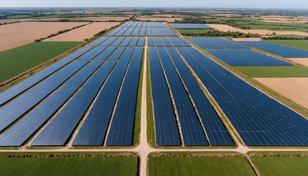 Visite virtuelle d'un parc photovoltaïque dans les Landes
